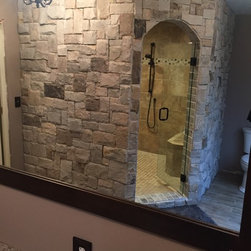 50%Split Grey 40%Split Field 10%Dark - 60%Squares & Strips 40%Ledge - Sawn sides - Siding And Stone Veneer