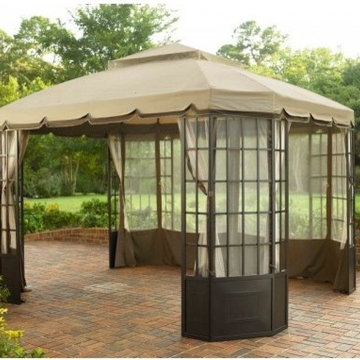 Gazebo With Mosquito Netting