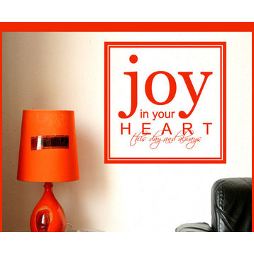 Joy in your heart Vinyl Wall Decal
