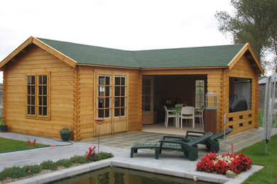 Garden Office  635cm x 635cm 45mm Timber