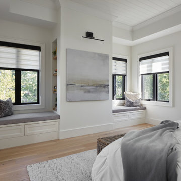 Functional Elegance: Master Bedroom Window Seating