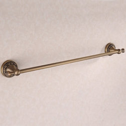 Antique Brass Finish One Bar Towel Bar TAB6101 - Bathroom Accessories