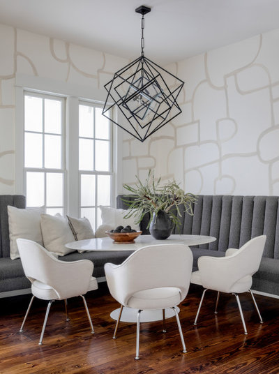 Modern Dining Room by Allison Crawford Design