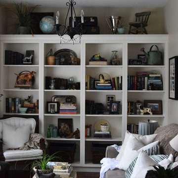 Custom Home Library Ideas