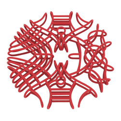 Matt Grote - 3D Printed Chaos Wire Coaster - Coasters