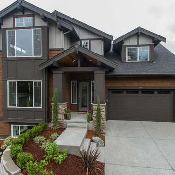 1. Exterior. The Positano Floor Plan by JayMarc Homes