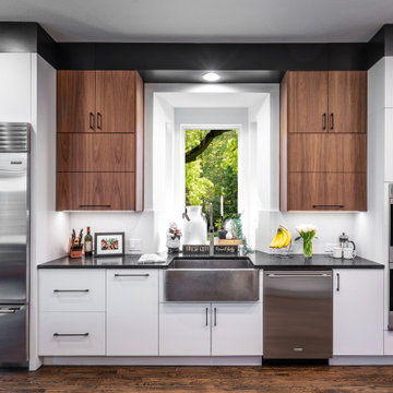 Old World Tuscan to Modern Kitchen in Plano, TX
