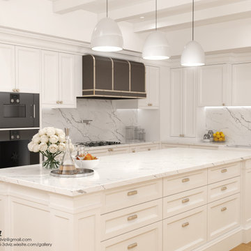 Pre Construction 3D Visualization of Residential House