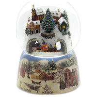 Römischen Kid Kissing Schneemann Glitterdome – Schneekugel Mit Musik, 12,7 Cm, Spielt 'Frosty The Snowman'