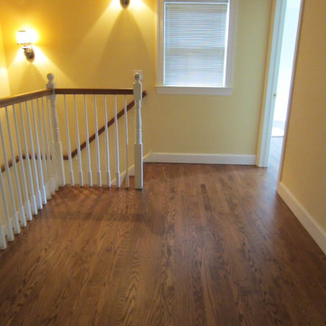 Westhampton - Red Oak stained Early American and Bona Traffic HD poly