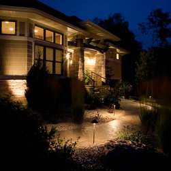 Inviting Front Entry - Outdoor Lighting