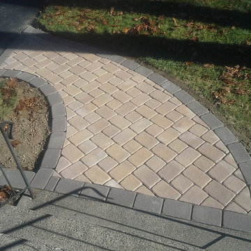 Distinctive Front Walkway