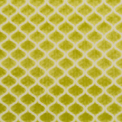 Cyrus Velvet in Chartreuse - Upholstery Fabric