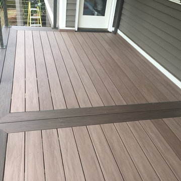 Sammamish custom deck using Wolf decking