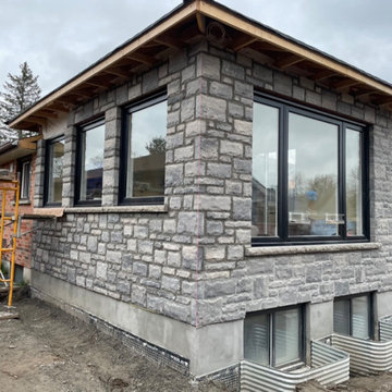 New stone veneer addition