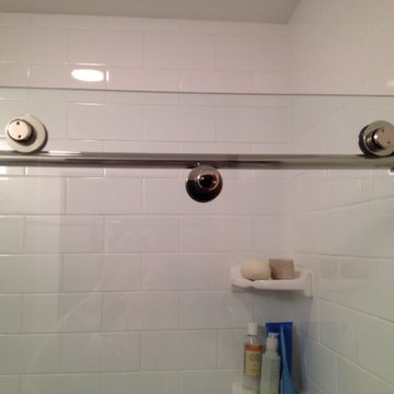Skyline sliding shower door