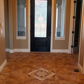 Tile Entry with Mosaic Medallion