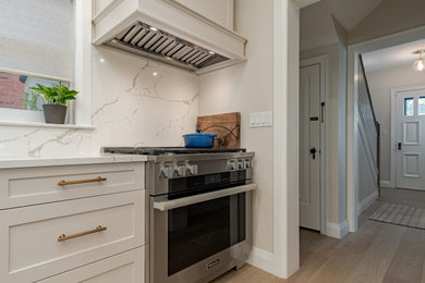 Inspiration for a transitional kitchen remodel in Other