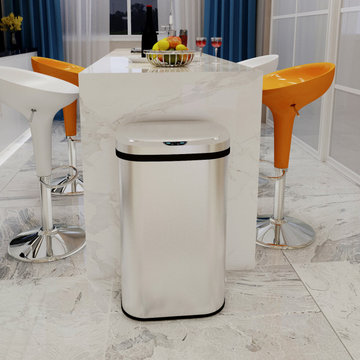 Stainless Steel Intelligent Trash Can