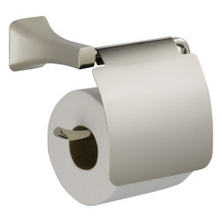 Delta Tesla&reg; Tissue Holder with Removable Cover - Toilet Paper Holders