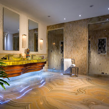 basement shared bathroom