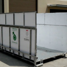 Mini skip bin: waste management