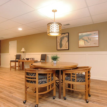 Warm & Welcoming Basement