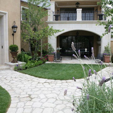 Stone Pavers – Antique, Reclaimed Limestone ‘Cobble Stone’ pavers