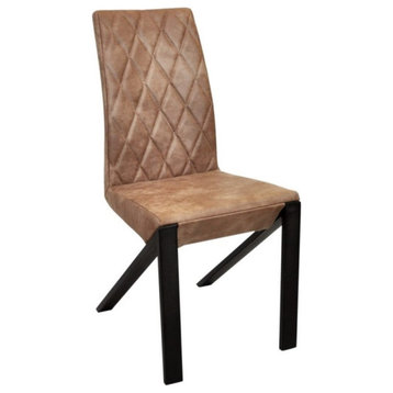 IRVIN Leather Chair, set of 2