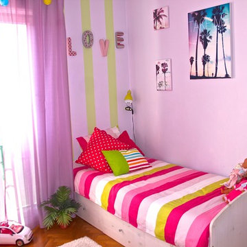 Chambre fille Rose
