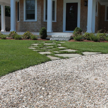 Cape Cod Landscaping: Chatham - New Home