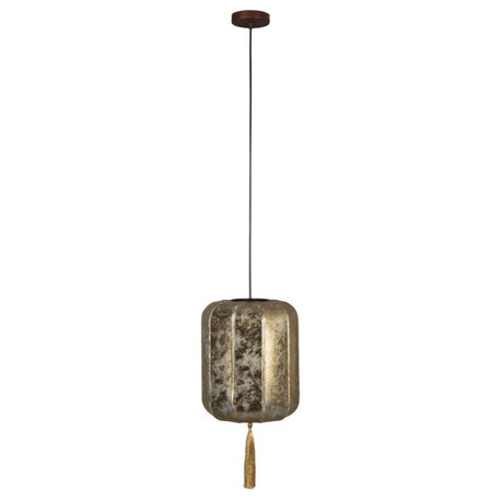 Gold Lantern Pendant Lamp S | Dutchbone Suoni