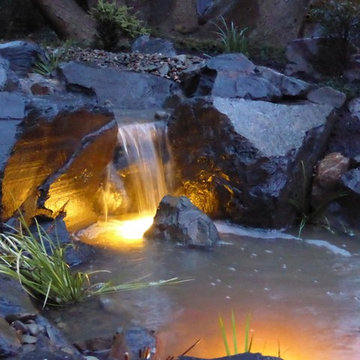 Camberwell Japanese garden stream