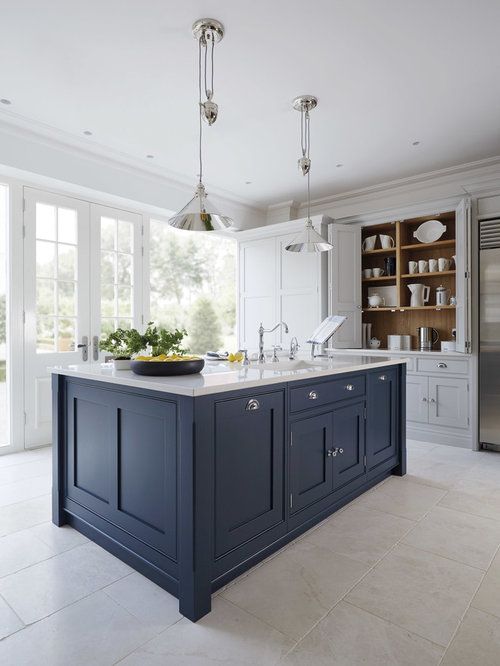 Kitchen with Marble Floors Design Ideas & Remodel Pictures | Houzz