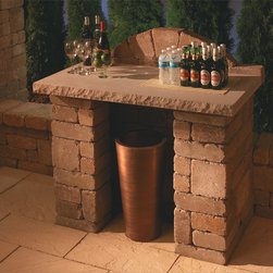 Compact Bar | Necessories&trade; ― Outdoor Living Kits - Outdoor Pub And Bistro Tables