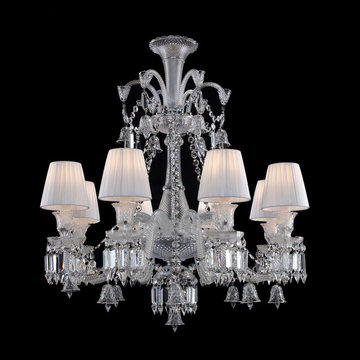 8 Light Wedding Decoration Crystal Chandelier