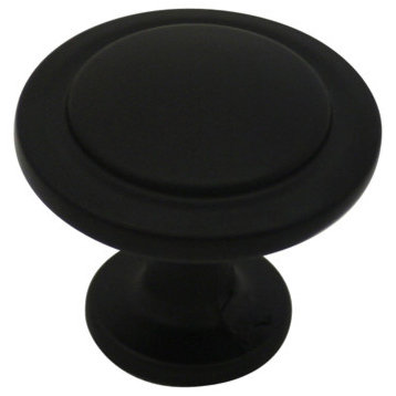 Cosmas 5560 Cabinet Knob, Flat Black