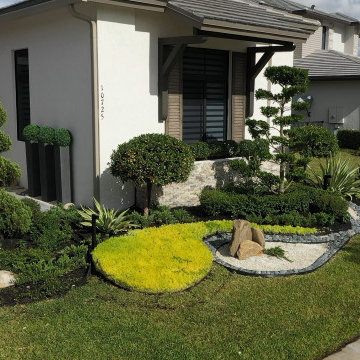 Our Latest Landscaping Job In South Florida Exemplifies Yin & Yang