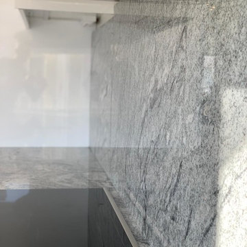 Plan de travail - Crédence - Ilot en Granit Piracema