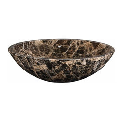 Miseno - Miseno MNO-171S Circular 17" Granite Vessel Bathroom Sink - Bathroom Sinks