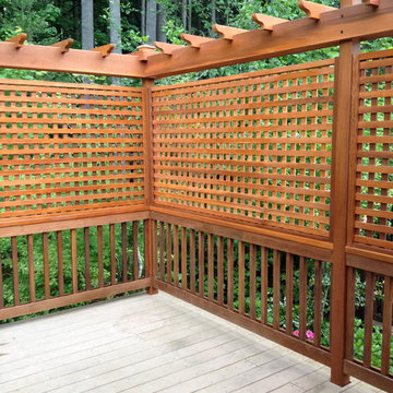 Custom Trellis Railing