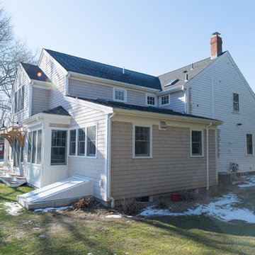 Modified Cape Remodel in Hingham