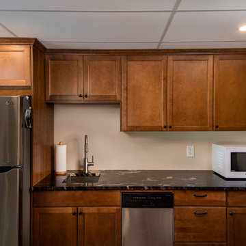 Traditional Aging in Place Basement Renovation