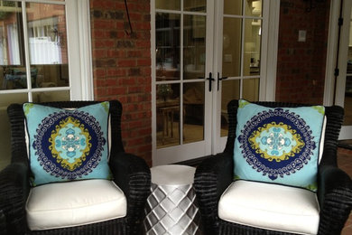 Inspiration for an eclectic home design remodel in Raleigh