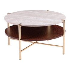 Marble Round Coffee Tables Houzz