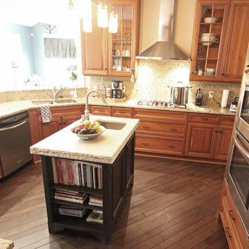 Kitchen Island Update and Hood Retrofit ~ Medina, OH