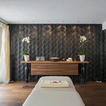 Decorative stone tiles for luxury interiors | Private Residence by Stone Group