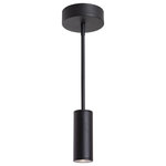 AFX Lighting - AFX Lighting Beverly Outdoor Pendant, Black, BVYP06LAJUDBK - Illuminate your outdoor space with the Beverly Outdoor LED Pendant, expertly crafted from aluminum and glass for enduring durability. With integrated LED technology, this dimmable fixture offers both efficient lighting and ambiance control. Its wet location rating ensures suitability for various weather conditions, while the cylindrical shape and modern-transitional style combine to create a sleek and versatile lighting solution that enhances your outdoor decor.