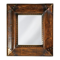 www.essentialsinside.com: santa cruz rectangular framed wall mirror - Wall Mirrors