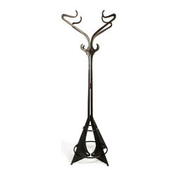 Art Nouveau Coat and Hat Stand - Coatracks And Umbrella Stands